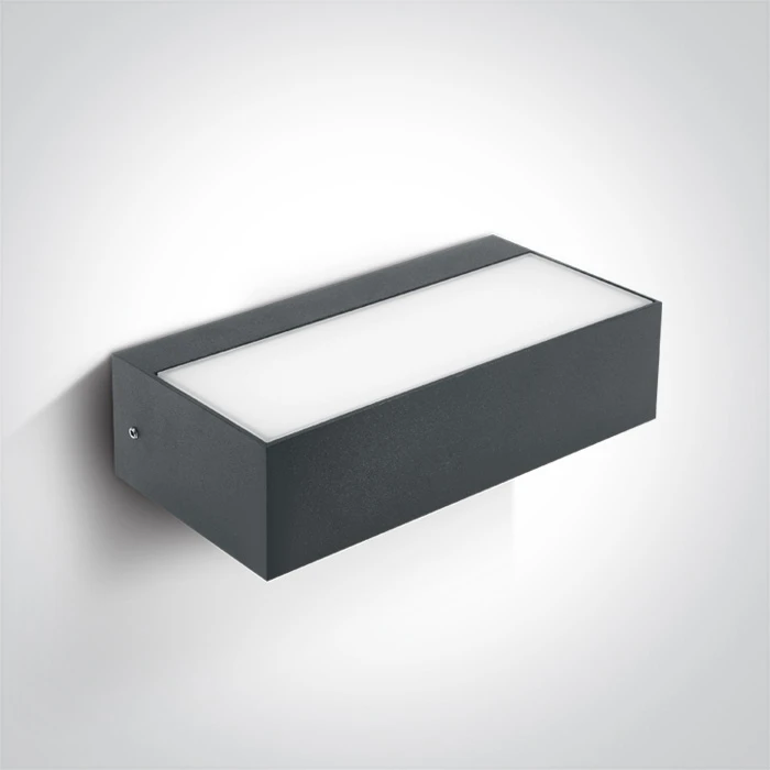 2x4,5W LED sieninis šviestuvas, antracito sp., 3000K, 67362C/AN/W