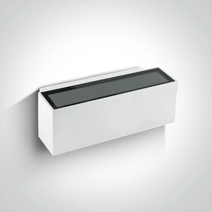 2x6W LED sieninis šviestuvas, baltas, 3000K, 67374A/W/W
