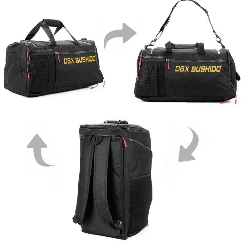 BUSHIDO 3-in-1 sportinė rankinė su kuprinės funkcija DBX-SB-23