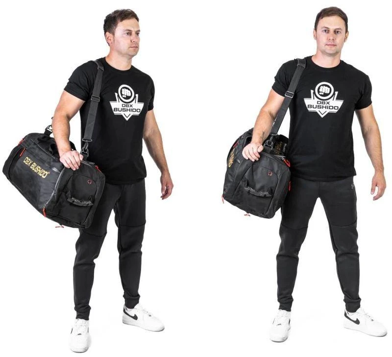 BUSHIDO 3-in-1 sportinė rankinė su kuprinės funkcija DBX-SB-23