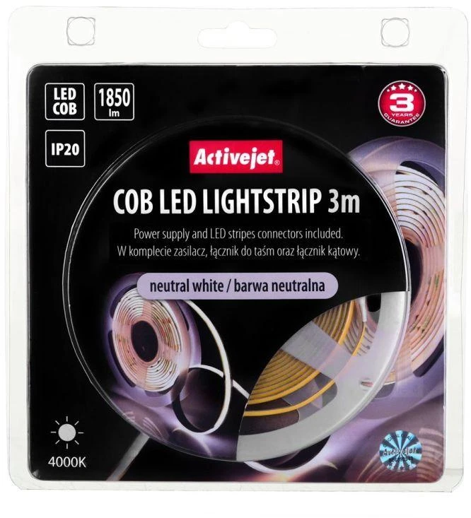 „ActiveJet LED Just“ – „Active Jet AJE-COB“ 3 m neutralus