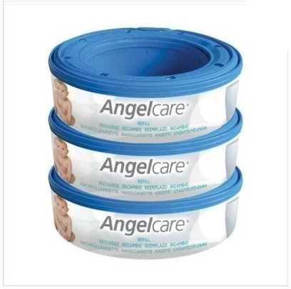 Angelcare Naudotų sauskelnių konteinerio kasetės 3-PAK