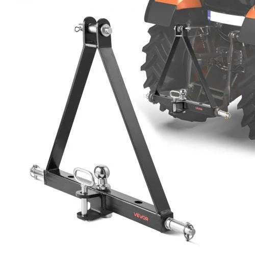 VEVOR Trijų taškų 5 cm prikabinimo adapteris 2721 kg talpos