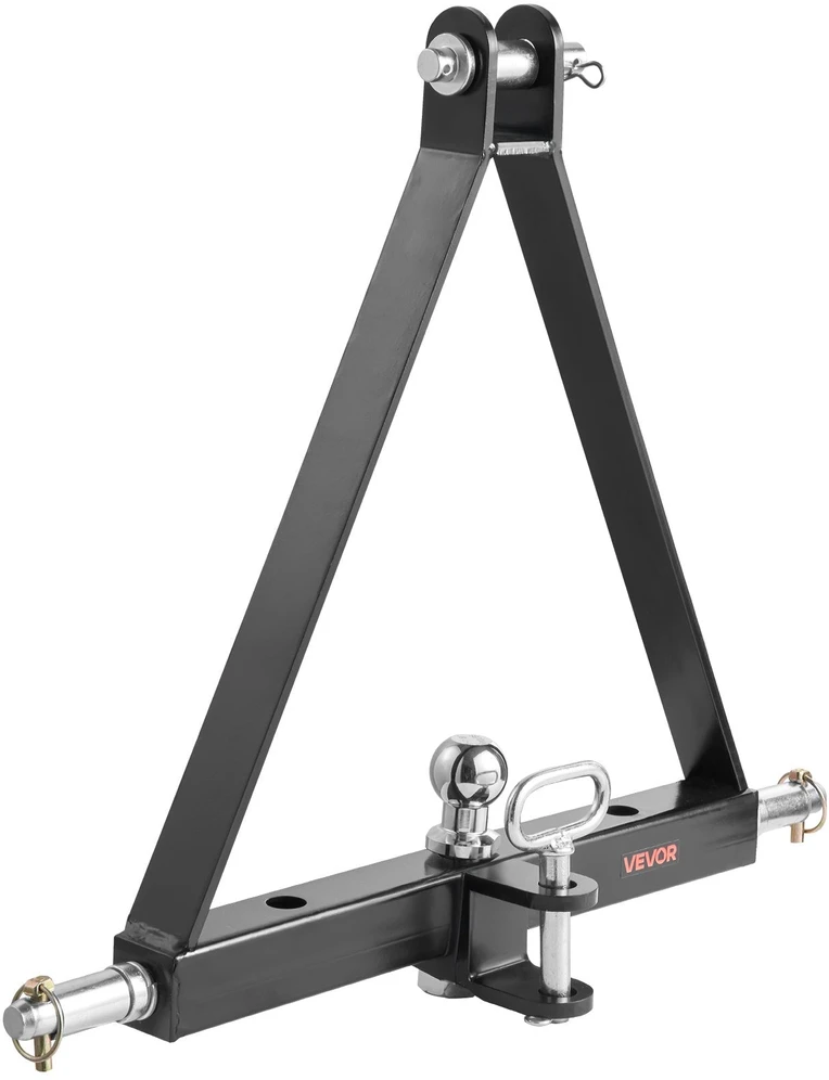 VEVOR Trijų taškų 5 cm prikabinimo adapteris 2721 kg talpos