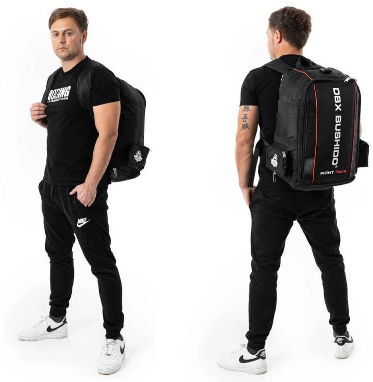 BUSHIDO 3 viename treniruočių krepšys - Kuprinė + Krepšys - PREMIUM DBX-SB-21