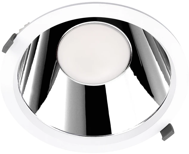 30/36/42W LED įleidžiamas šviestuvas COMFORT, baltas, 3000/4000K, 60°, IP44, DALI, UGR19