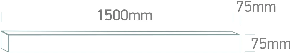 30-50W LED linijinės sistemos šviestuvas, baltas, 3000/4000/5000K, 38161A/W/V