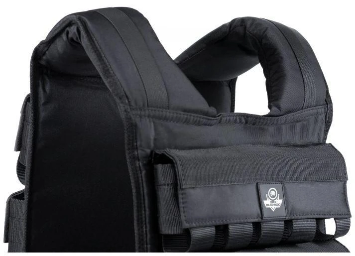 30 kg Svorinė treniruočių liemenė su skriemuliais W30B | DBX Bushido