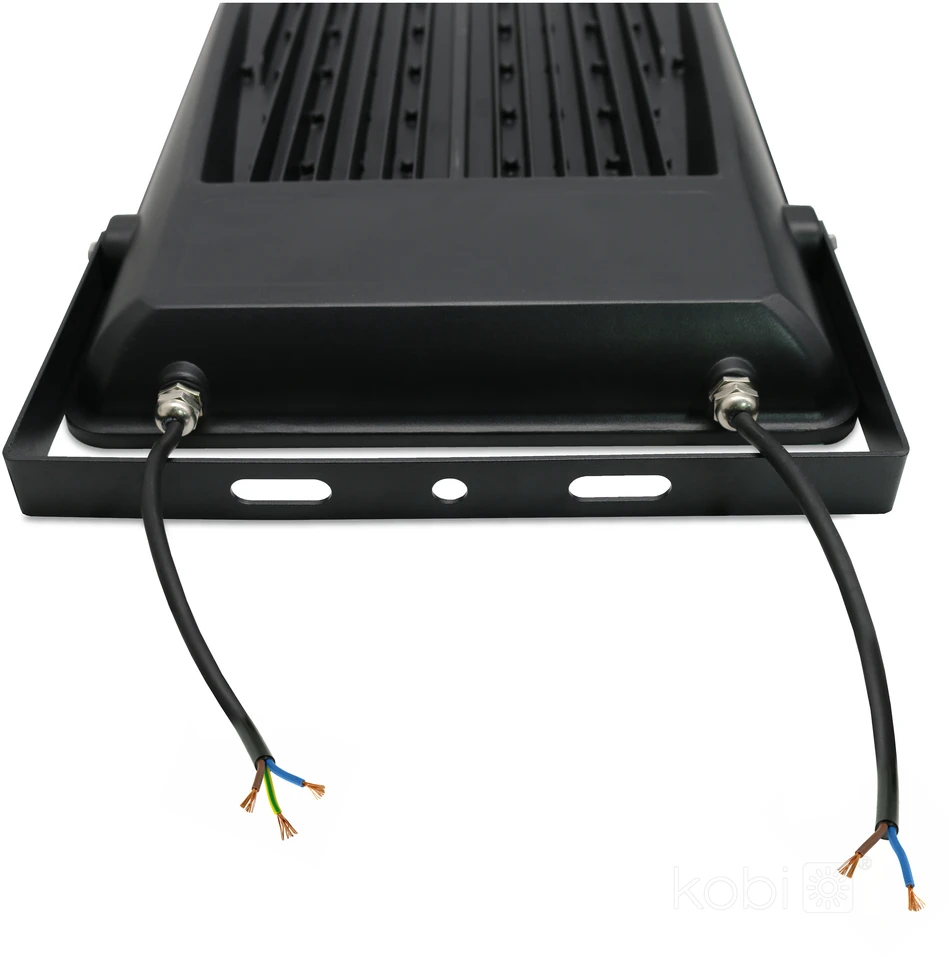 300W LED prožektorius US, juodas, 5000K, IP65, dimeriuojamas