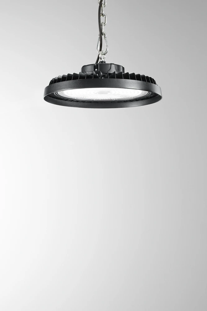 300W LED UFO šviestuvas AVROCAR, juodas, IP65