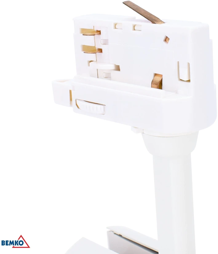 Bemko 30W LED akcentinis šviestuvas į 3 fazių bėgelį VERKO, baltas, 3000K