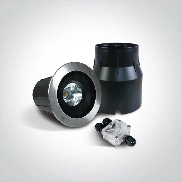 30W LED įleidžiamas į žemę šviestuvas, nerūdijančio plieno sp., 3000K, 69054A/W