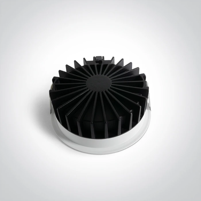 30W LED įleidžiamas šviestuvas, baltas, 3000/3500/4000K, su filtru nuo akinimo, 10130DH/W/V