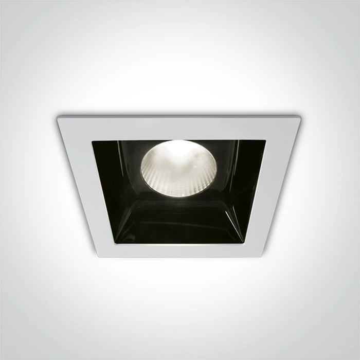 30W LED įleidžiamas šviestuvas, baltas, 4000K, 50130B/W/C
