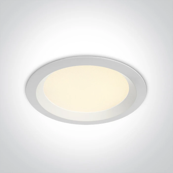 30W LED įleidžiamas šviestuvas, baltas, 3000-4000K-6000K, 10130UV/W/V