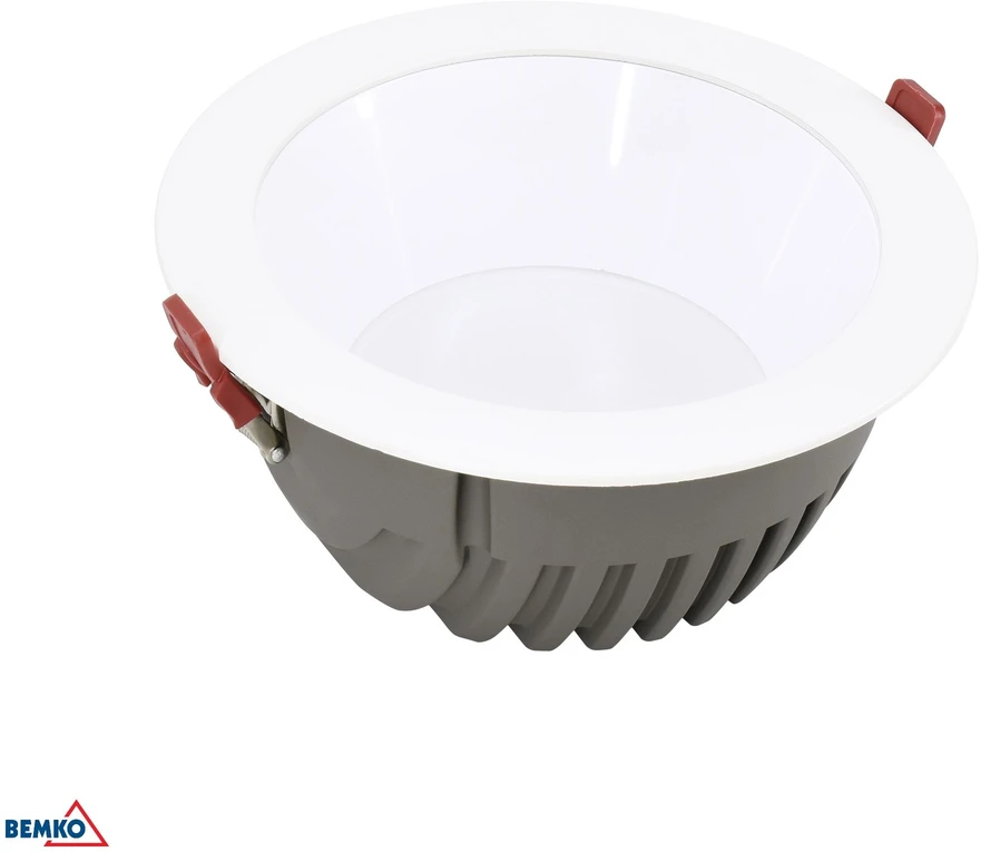 Bemko 30W LED įleidžiamas šviestuvas FALED, baltas, 3000K, IP44/IP20