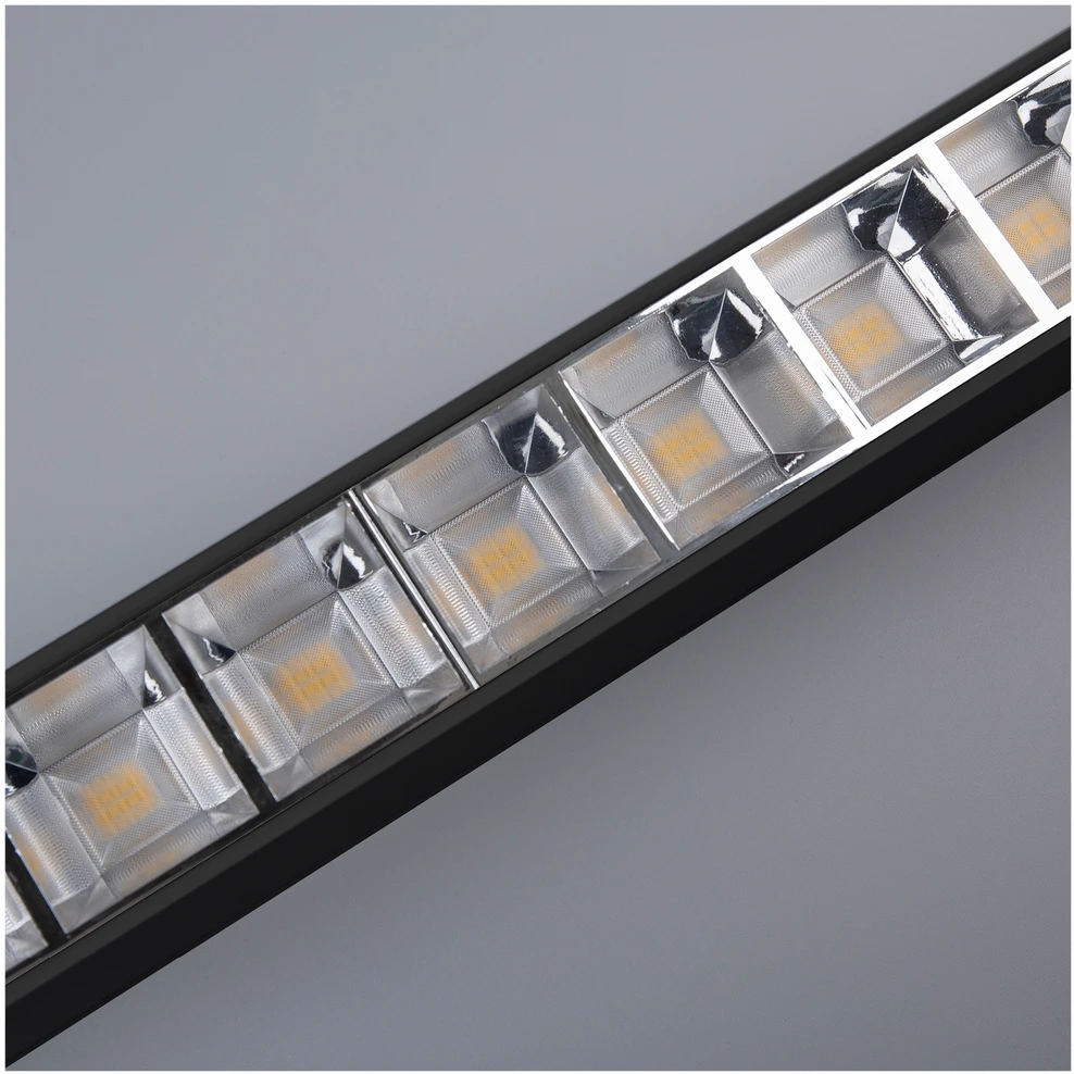 30W LED linijinis šviestuvas KOLINE K2, juodas, 3000/4000/6500K, UGR19