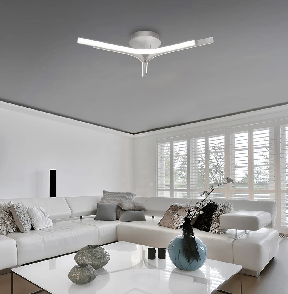 30W LED lubinis šviestuvas ALTA, sidabro sp., 3000K, 4325800