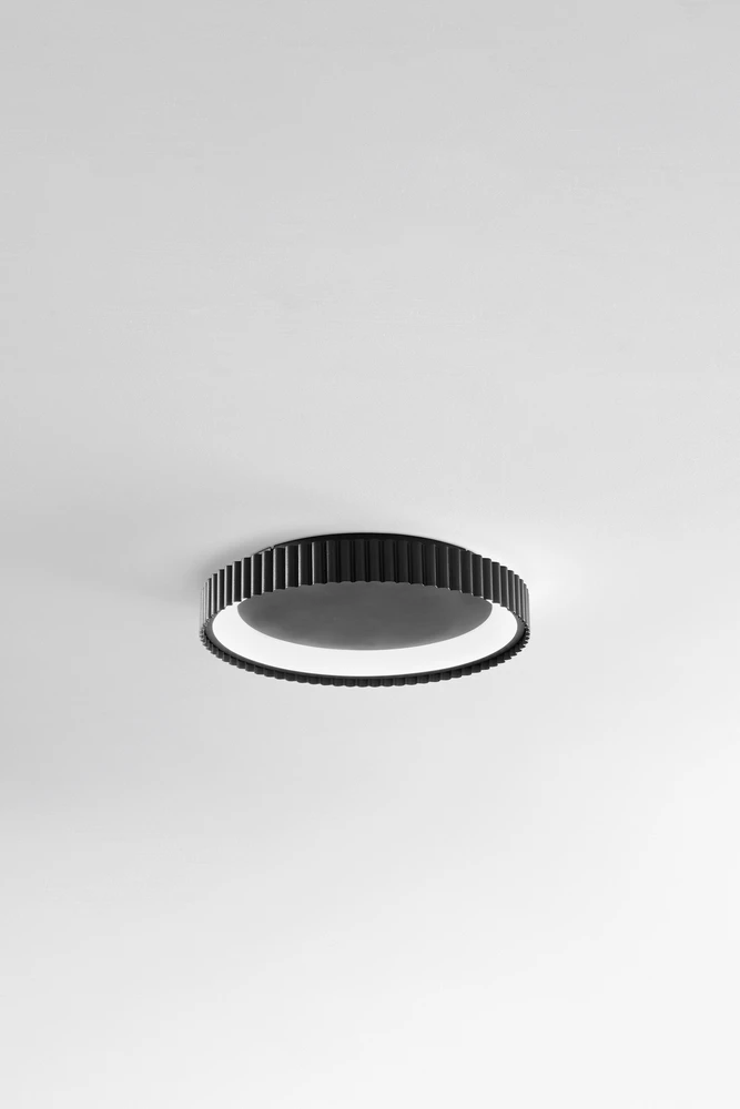 30W LED lubinis šviestuvas NIKE, juodas, CCT