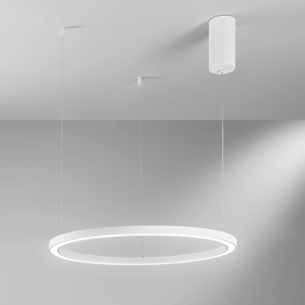 30W LED pakabinamas šviestuvas HOOP, baltas, CCT