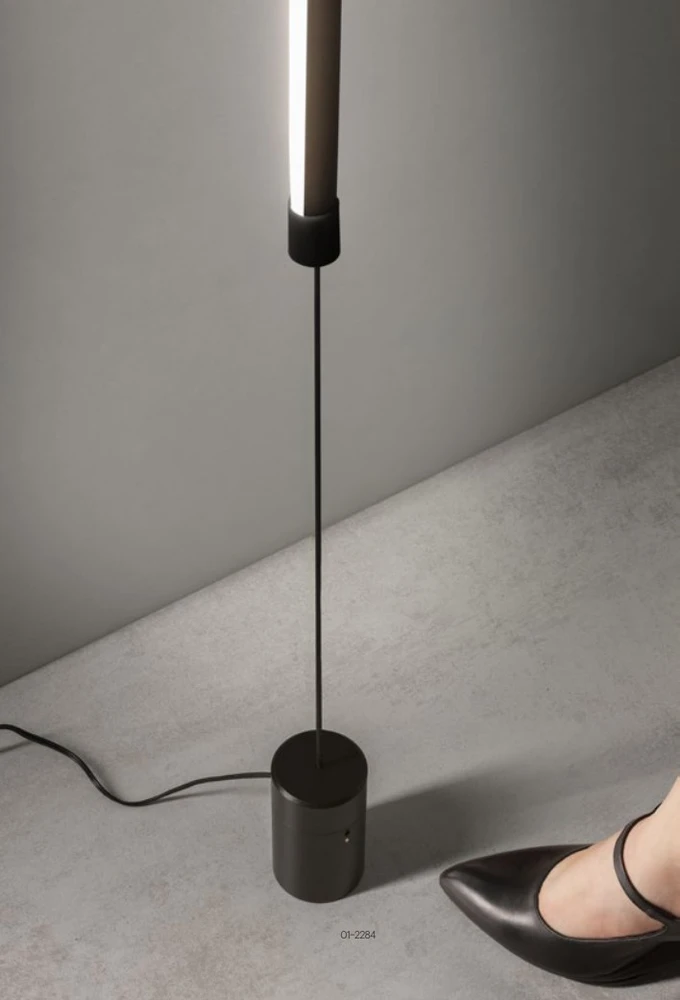 30W LED pastatomas - pakabinamas šviestuvas ACROBAT, juodas, 3000K, dimeriuojamas, 01-2284