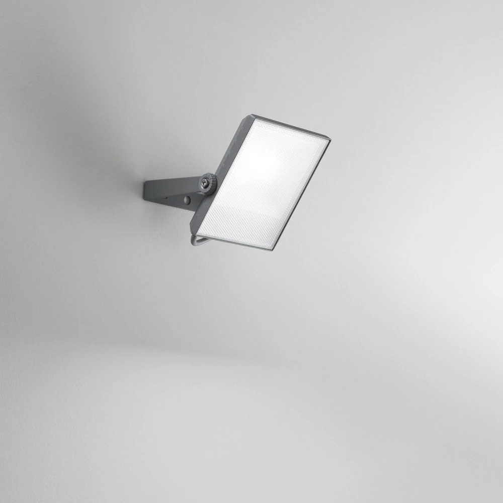 30W LED prožektorius AXEL, sidabro sp., CCT, IP65