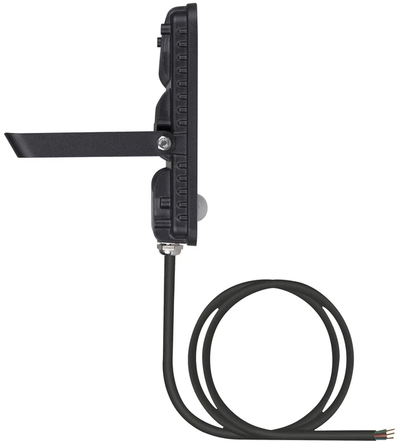 30W LED prožektorius ESSENTIAL, juodas, 3000K, su judesio davikliu