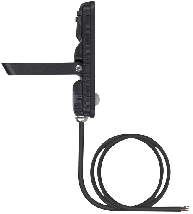 Ledvance 30W LED prožektorius ESSENTIALS, juodas, 4000K, su judesio davikliu