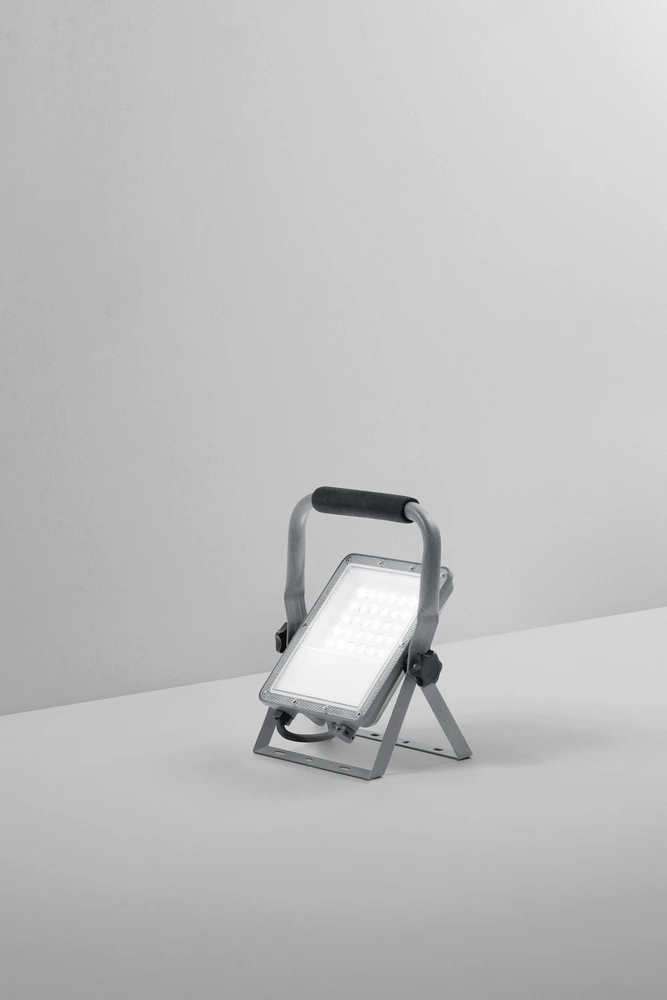 30W LED prožektorius ESUS, sidabro sp., CCT, IP65