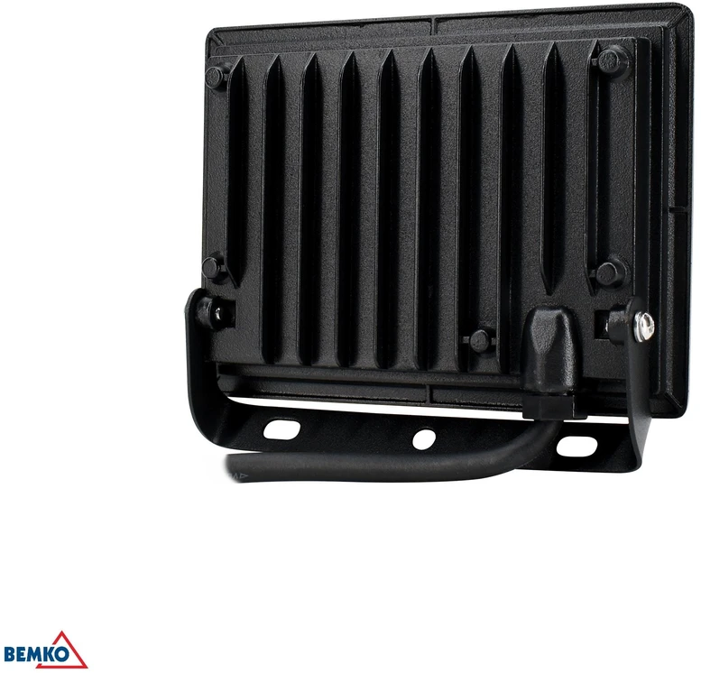 Kafler 30W LED prožektorius KASTEL, juodas, 4000K, IP65, 110°