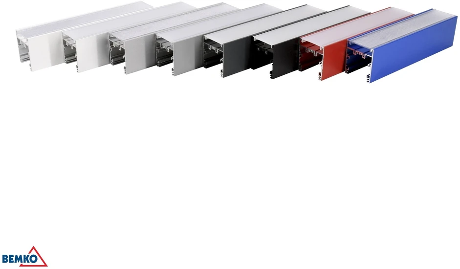 30W LED sieninis linijinis šviestuvas QUALIS, antracito pilkos sp., 4000K