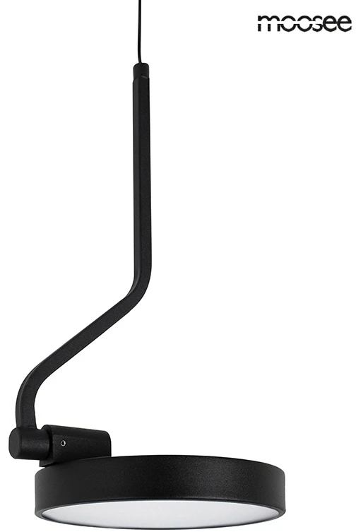 30W LED sieninis šviestuvas FLAT 3, juodas, 3000K