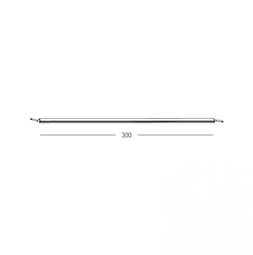 30W LED šviečiantis kabelis, montuojamas į ZAMBELIS bėgelį, baltas, 3200K, DALI, IP65, 3m, E388