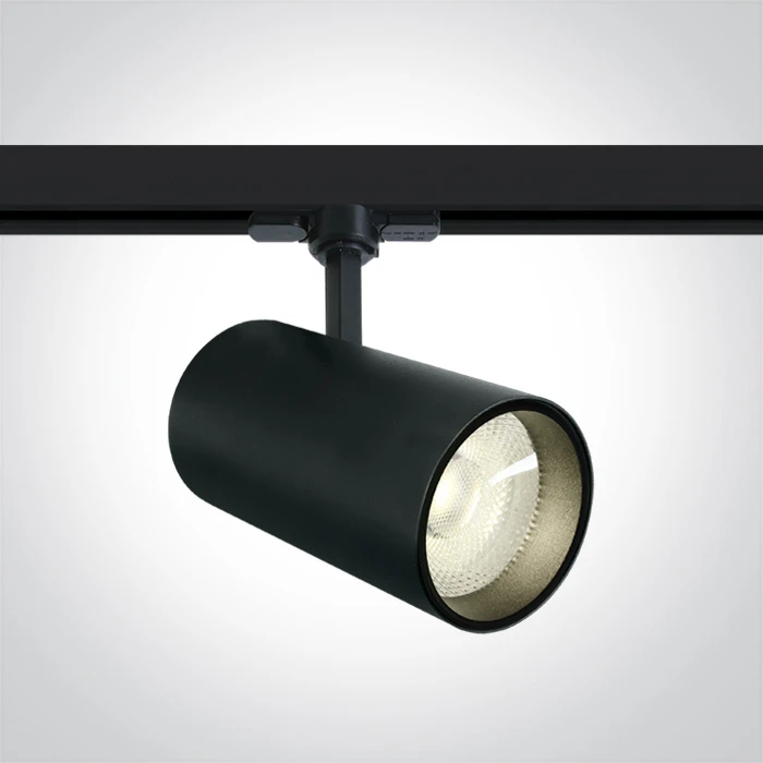 Lubinis šviestuvas 30W LED šviestuvas į bėgelius, juodas, 4000K, 65642CT/B/C