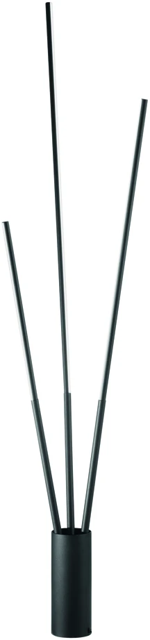 30W LED toršeras WANDS, juodas
