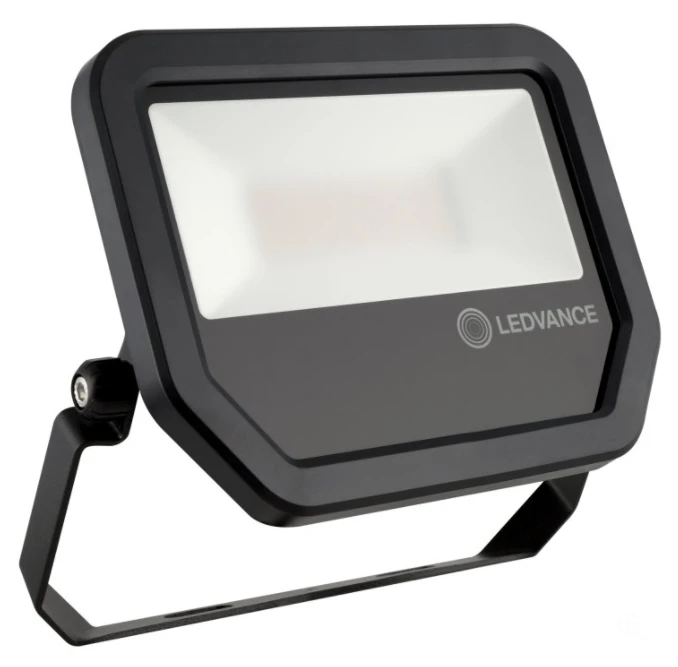 30W Prožektorius LEDVANCE, 4000K, IP65, juodas