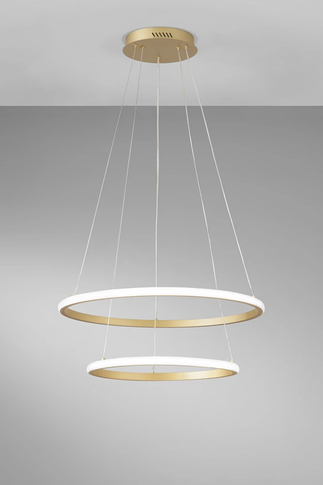 31W LED pakabinamas šviestuvas AXIS, aukso sp., CCT