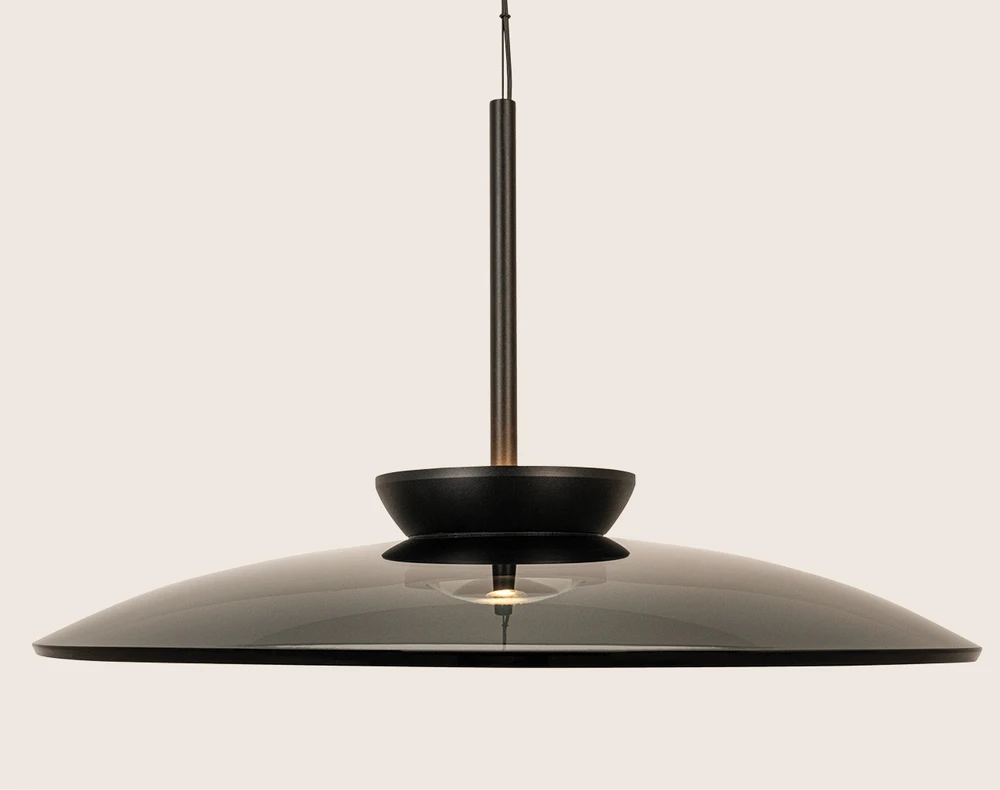 31W LED pakabinamas šviestuvas, juodos/dūmų sp., 2700/3000K, dimeriuojamas, 25275