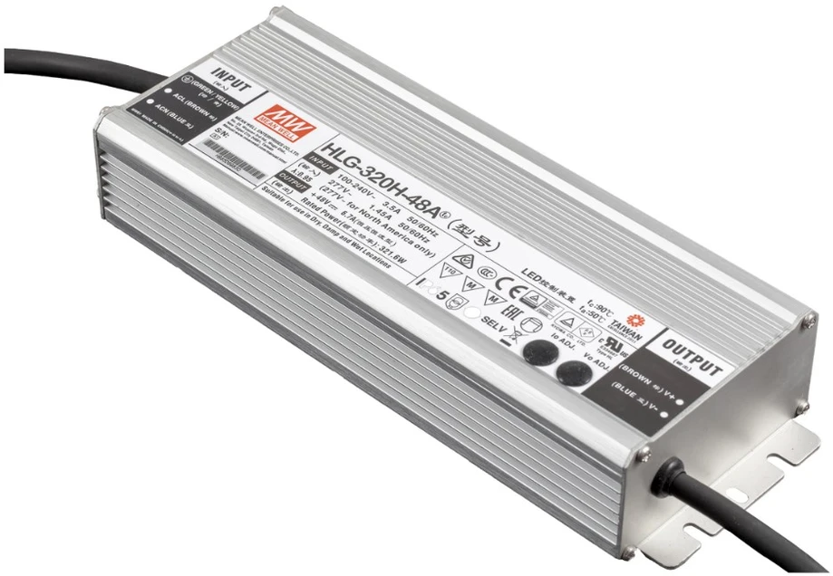 320W LED maitinimo šaltinis, 48V