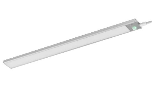 Ledvance 3,2W LED linijinis šviestuvas, pilkas, 3000-6500K, su judesio/šviesos davikliu ir baterija