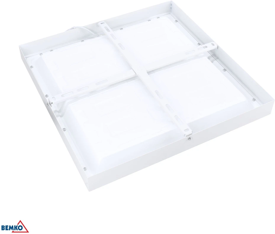 Luxmena 32W LED paviršinė panelė DENAR BLD, balta, 4000K, IP44/IP20