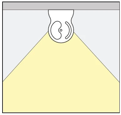 32W LED paviršinis linijinis šviestuvas VIBRIO, baltas, 3000K, IP65, reguliuojamas