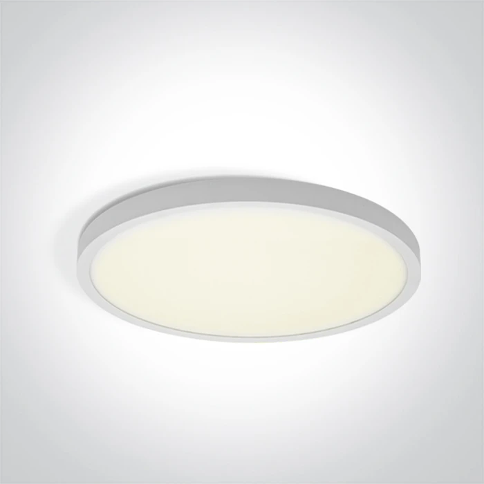 Lubinis šviestuvas 32W LED vidaus plafonas, apvalus, baltas, 2800/3200/4000K, 62006B/W/V