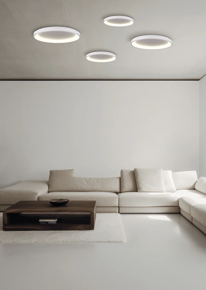33W LED lubinis šviestuvas GRACE, baltas, 2700/3000/4000K, P3848072B