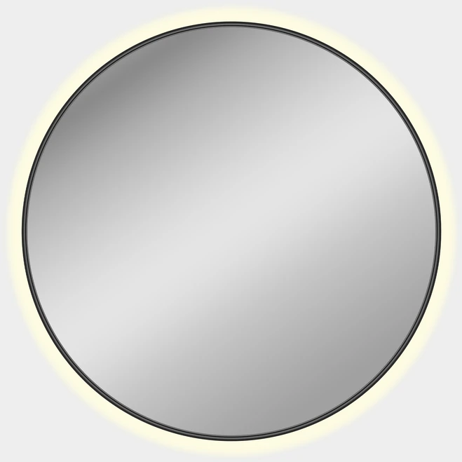 Sieninis šviestuvas 34W LED šviestuvas - veidrodis BARI, juodas, 3000K, IP44, A3799204N