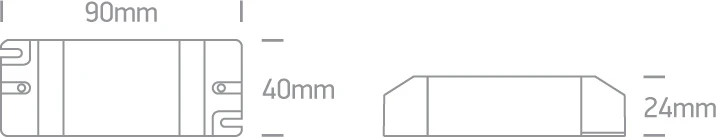 3,5-6W 700mA LED maitinimo šaltinis, IP66, dimeriuojamas, 89006AT
