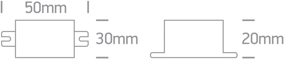 3,5-7W LED maitinimo šaltinis, 350mA, dimeriuojamas, IP20, 89007T