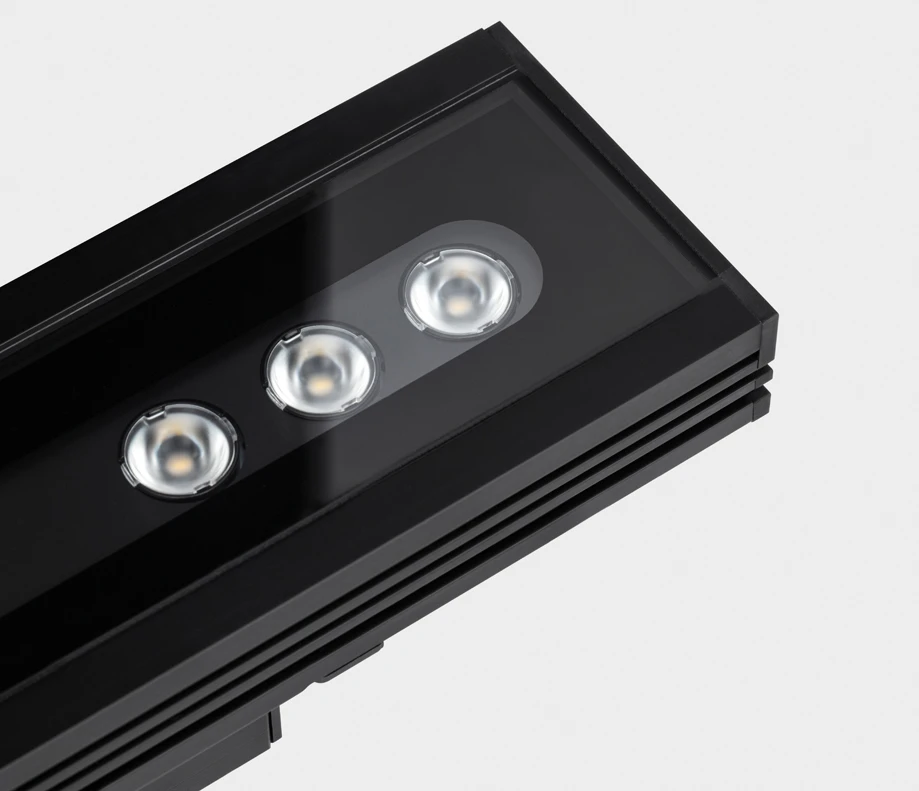 35W LED įleidžiamas į žemę šviestuvas IN-ROL 600, juodas, 3000K, 30°, DALI