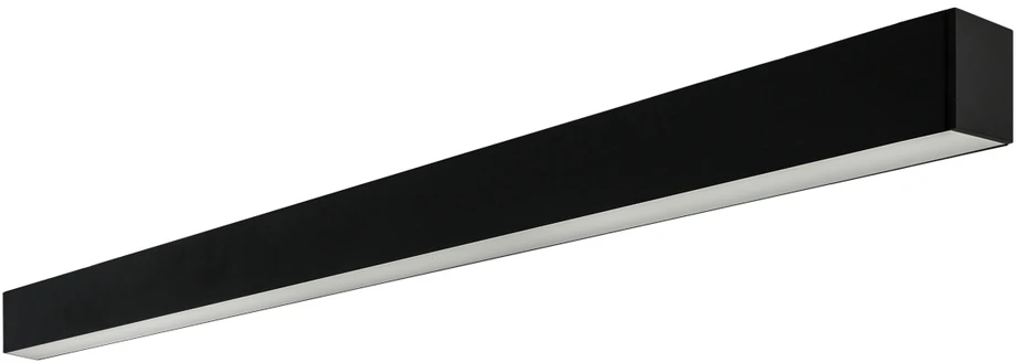 Lubinis šviestuvas Italux 35W LED paviršinis linijinis šviestuvas TRAVERSI RX, matinės juodos sp., 4000K