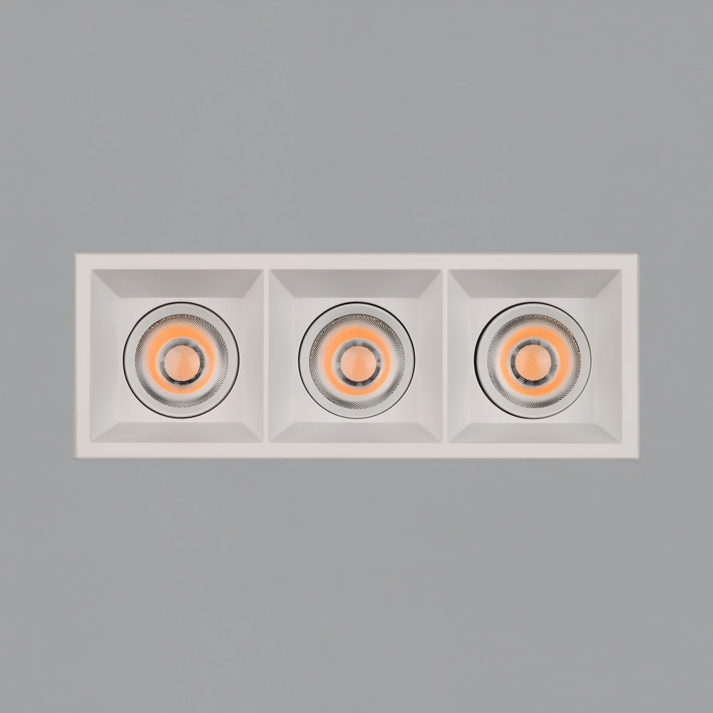 36W LED įleidžiamas šviestuvas MOVE, baltas, 3000/4000K, IP44, E3984179B